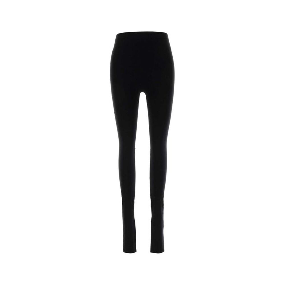 Gucci Women Black Stretch Nylon Leggings